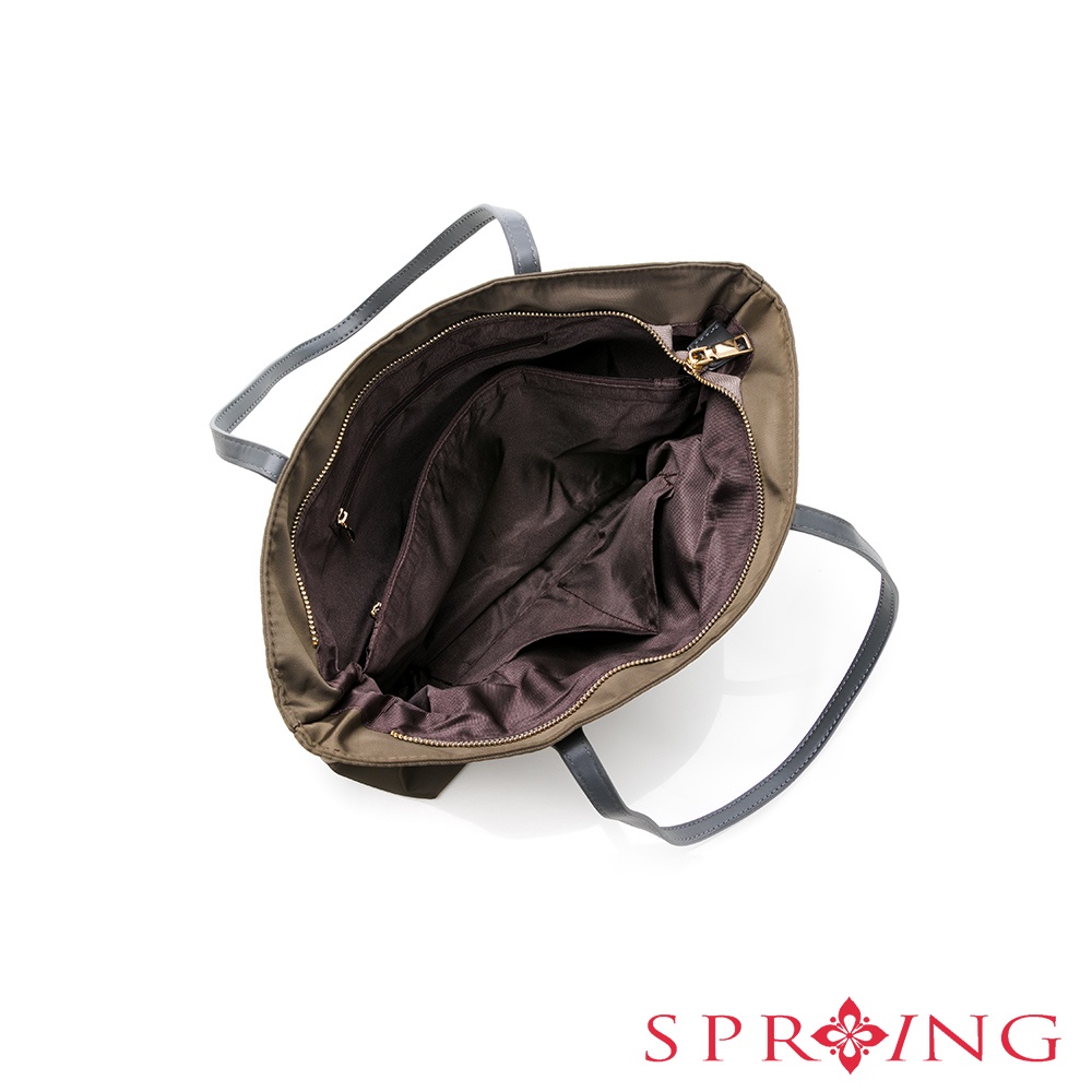 SPRING-質感尼龍托特包大肩背包商務輕便肩背包-多色(0-55043), , large