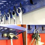【現貨/含稅】 STAND 仕典工具 多功能伸縮磁性工具架(黑) 11050153 磁鐵工具架 收納工具用, , large
