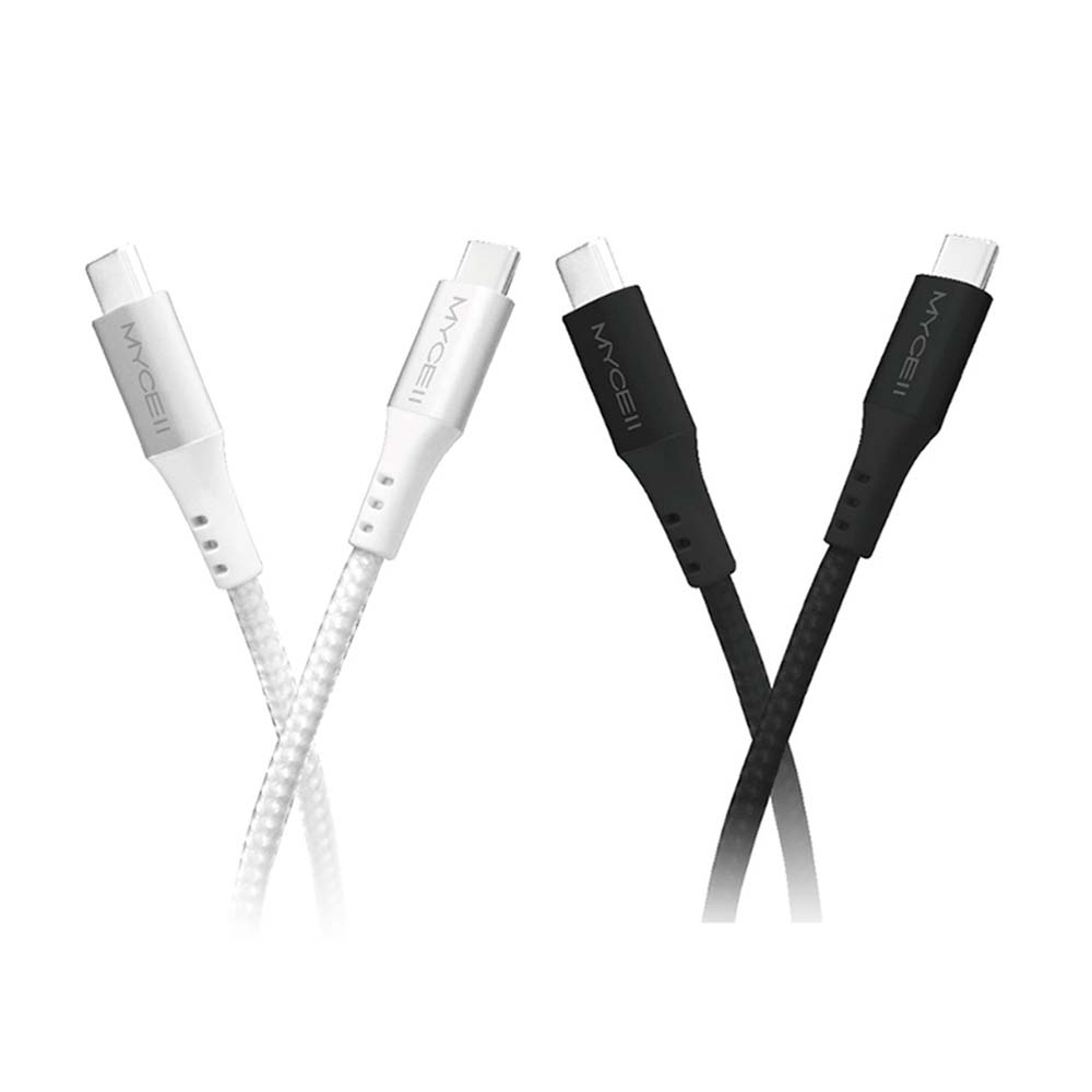 【山水之寶】MYCELL Type C to Type C 200cm 100W鋼韌系列充電傳輸線 充電線材支援i17快充原廠公司貨, , large