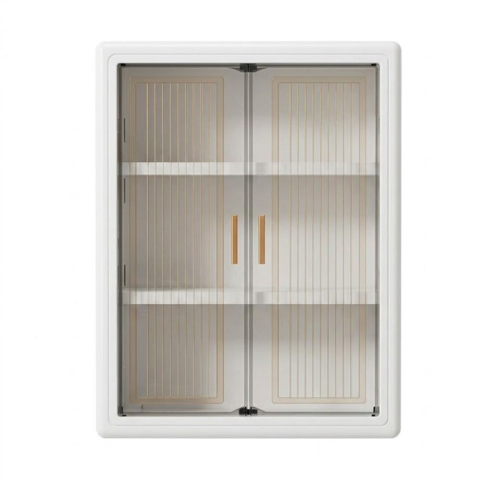 Waterproof wall-mounted shelves and cosmetic storage cabinets, , large