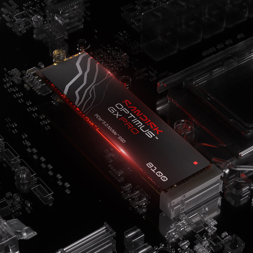 【SanDisk】Optimus GX PRO 8100 NVMe 2TB 無散熱片 SSD M.2 2280 代理商保固公司貨, , large