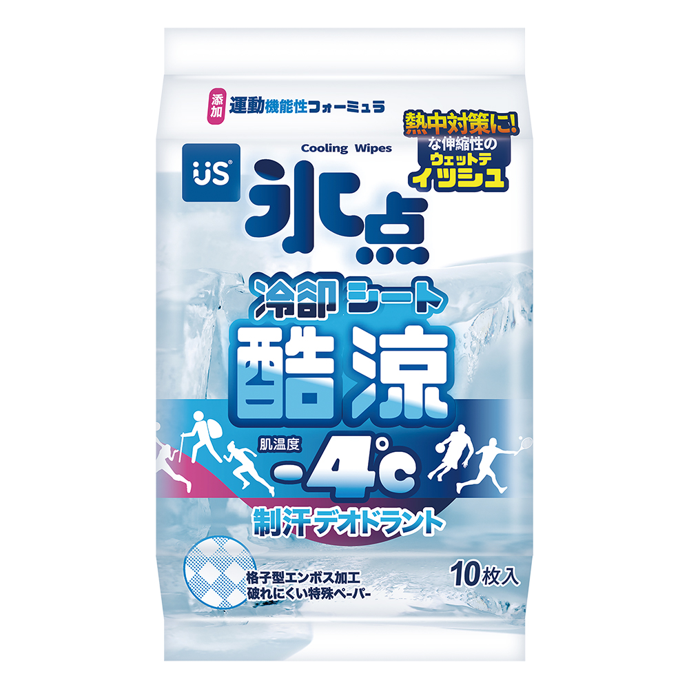 Cooling Wipes 10 pieces, , large