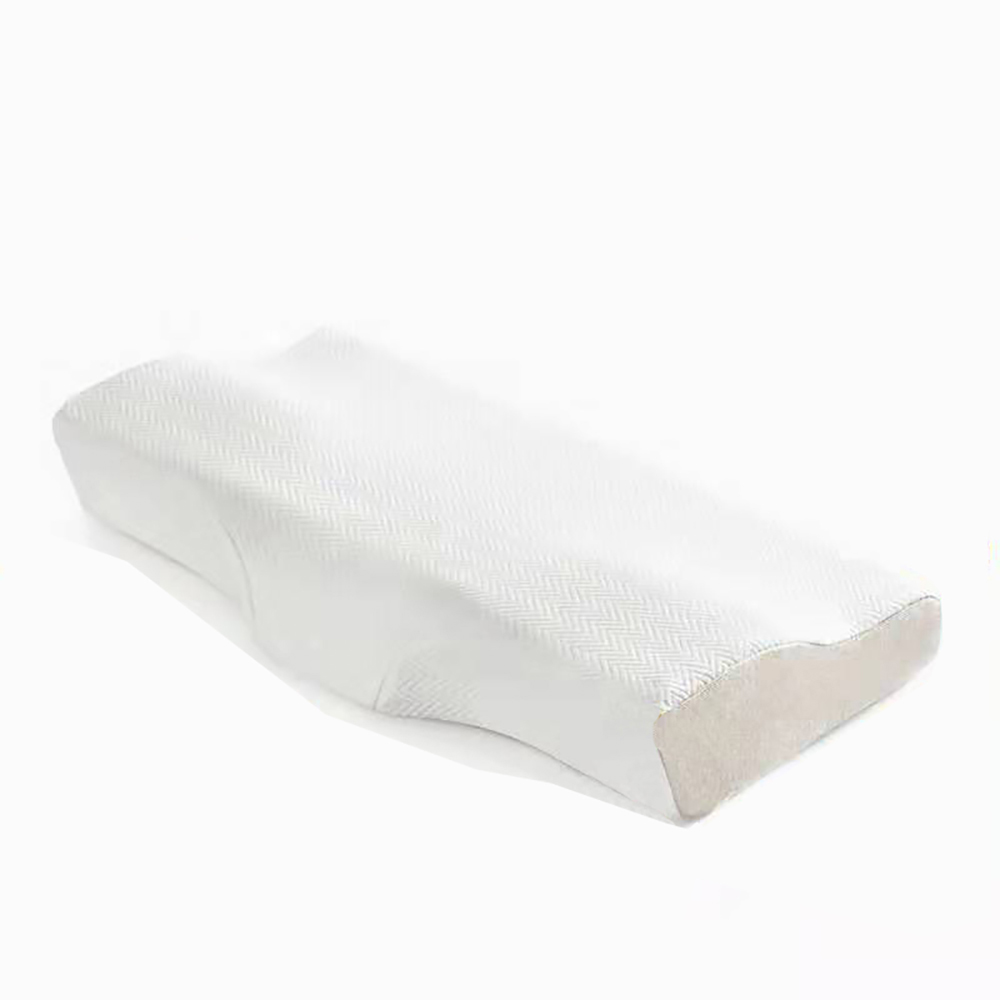 【KLGO】天然乳膠枕-蝶型   護頸枕  分區護頸   仰睡側睡  抑菌防蟎   透氣枕  舒壓枕, , large