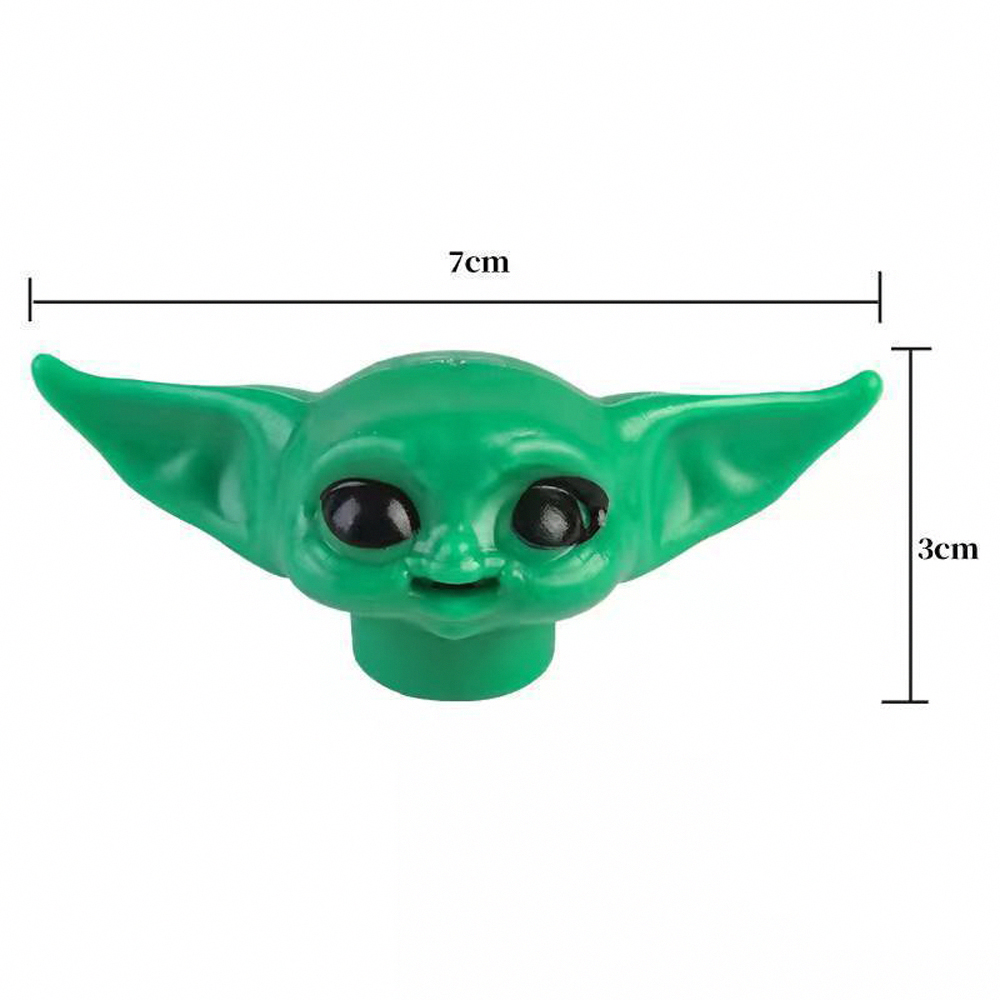 乖乖刷牙【尤達寶寶擠牙膏器】星際大戰 曼達洛人 大師 Baby Yoda 養成好習慣 療癒小物 浴室用品 送禮 交換禮物, , large