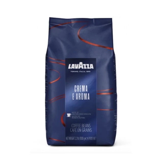 【LAVAZZA】 Crema E Aroma 香醇濃郁義式咖啡豆 2.2磅/1kg/包, , large