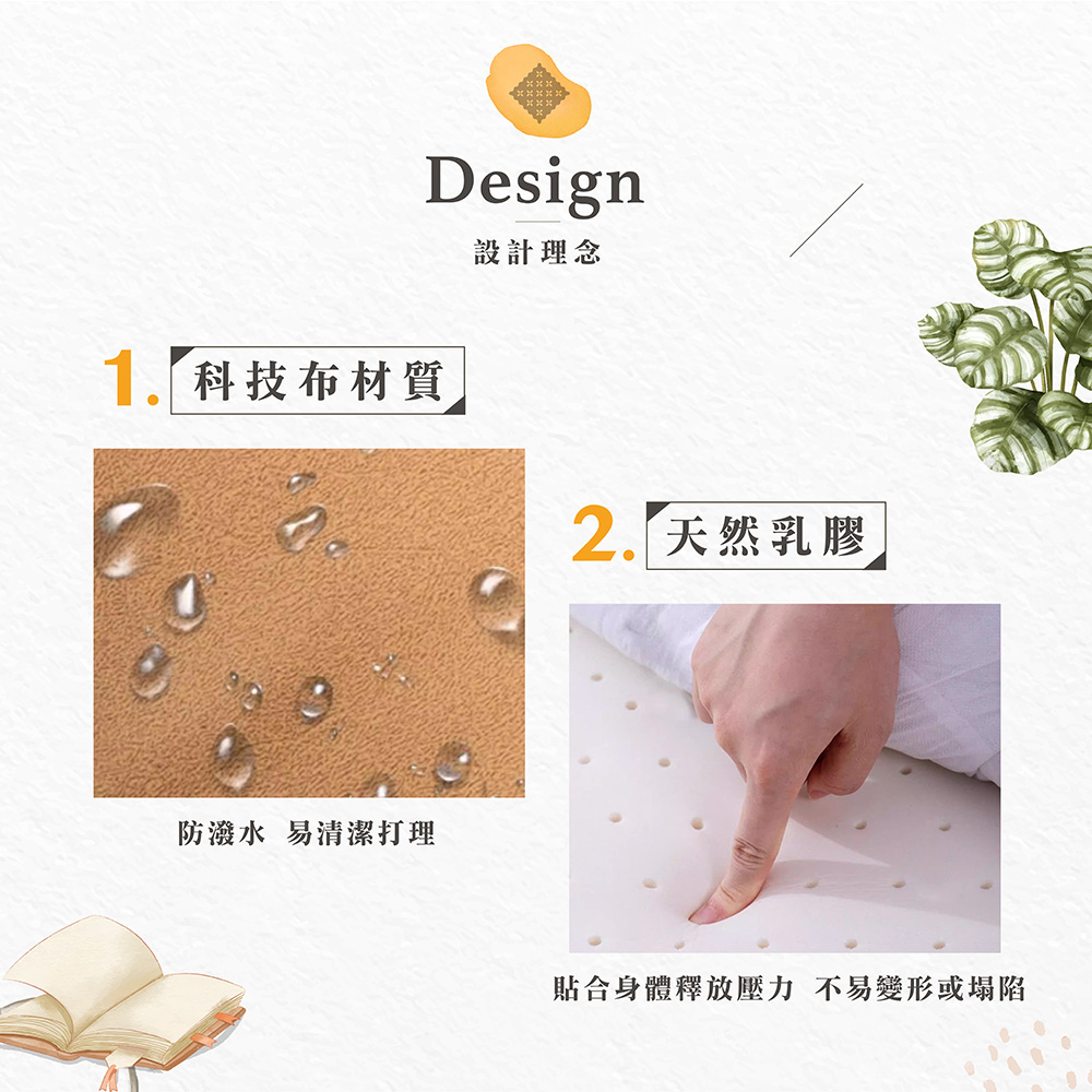 【Hampton 漢汀堡】羅倫和室飄窗摺疊沙發椅-多色可選, , large