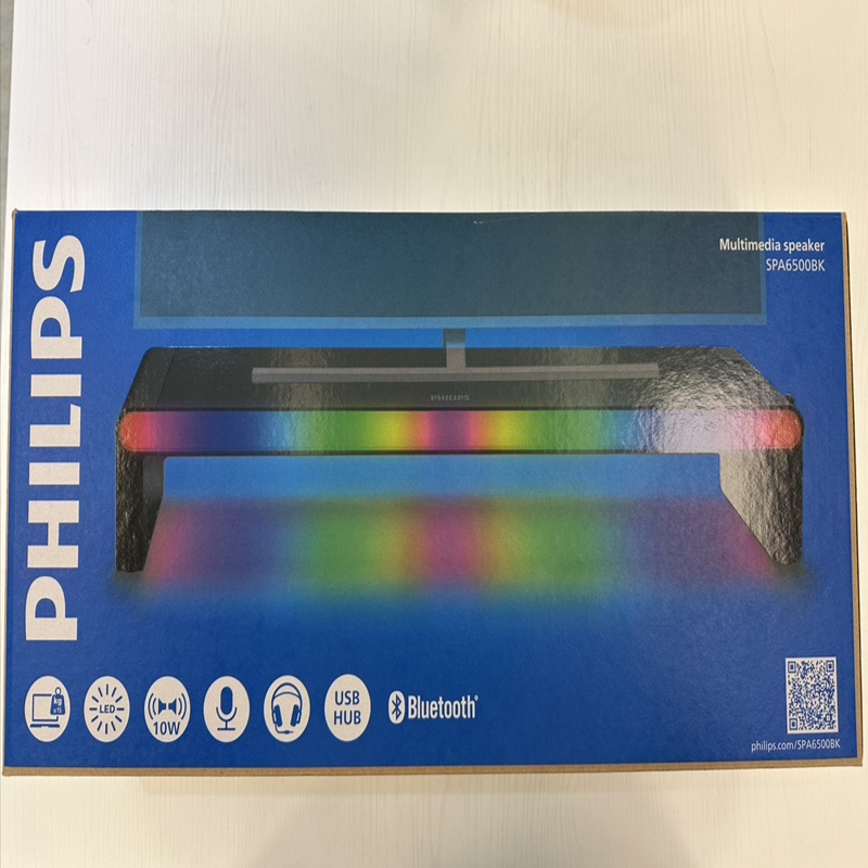 PHILIPS 藍牙喇叭螢幕增高架SPA6500BK, , large