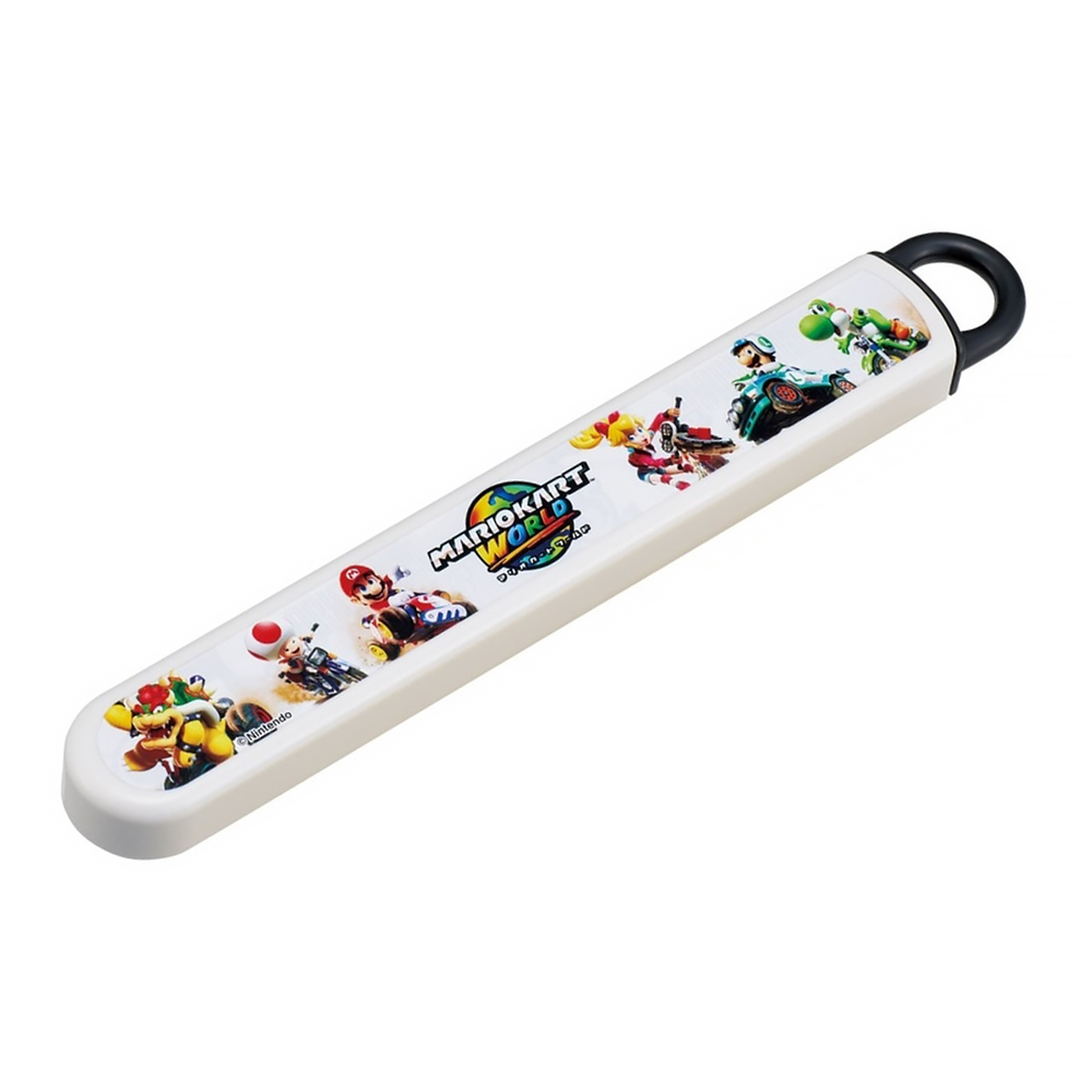 【百科良品】日本製 超級瑪利歐 賽車世界 環保筷子 16.5CM(日本境內版), , large