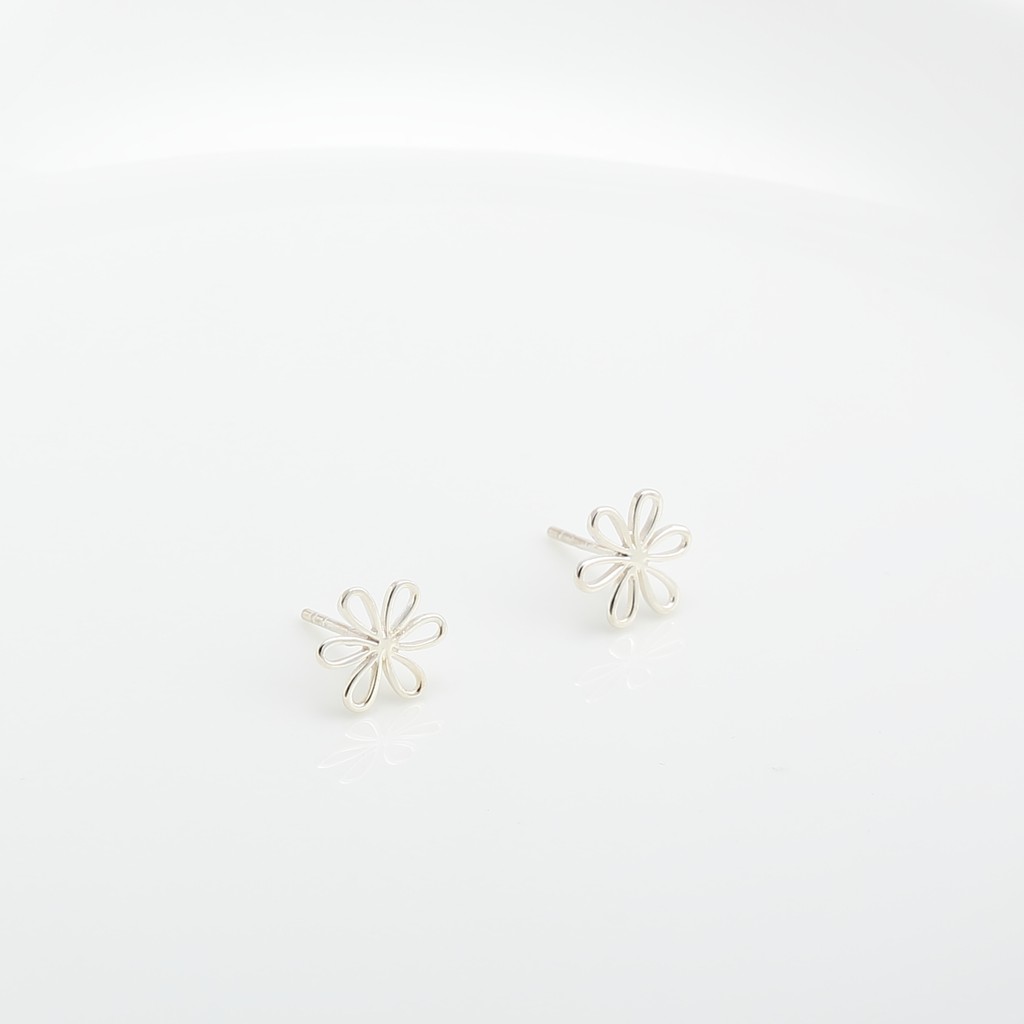 【Angel & Me】Cute Daisy Flower s925 sterling silver earrings Birthday gift, , large