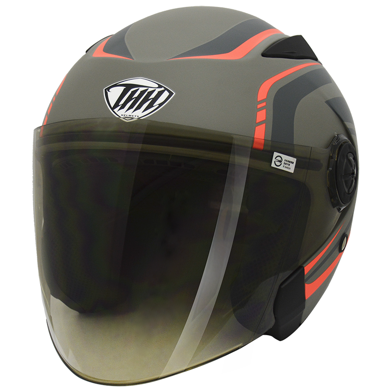 THH T-SPORT 雙層鏡片安全帽, , large