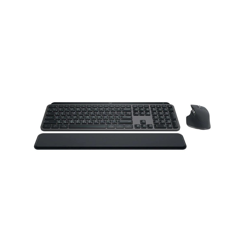 【 Logitech 羅技 】MX KEYS S COMBO 石墨灰 無線 智能 鍵盤滑鼠組, , large