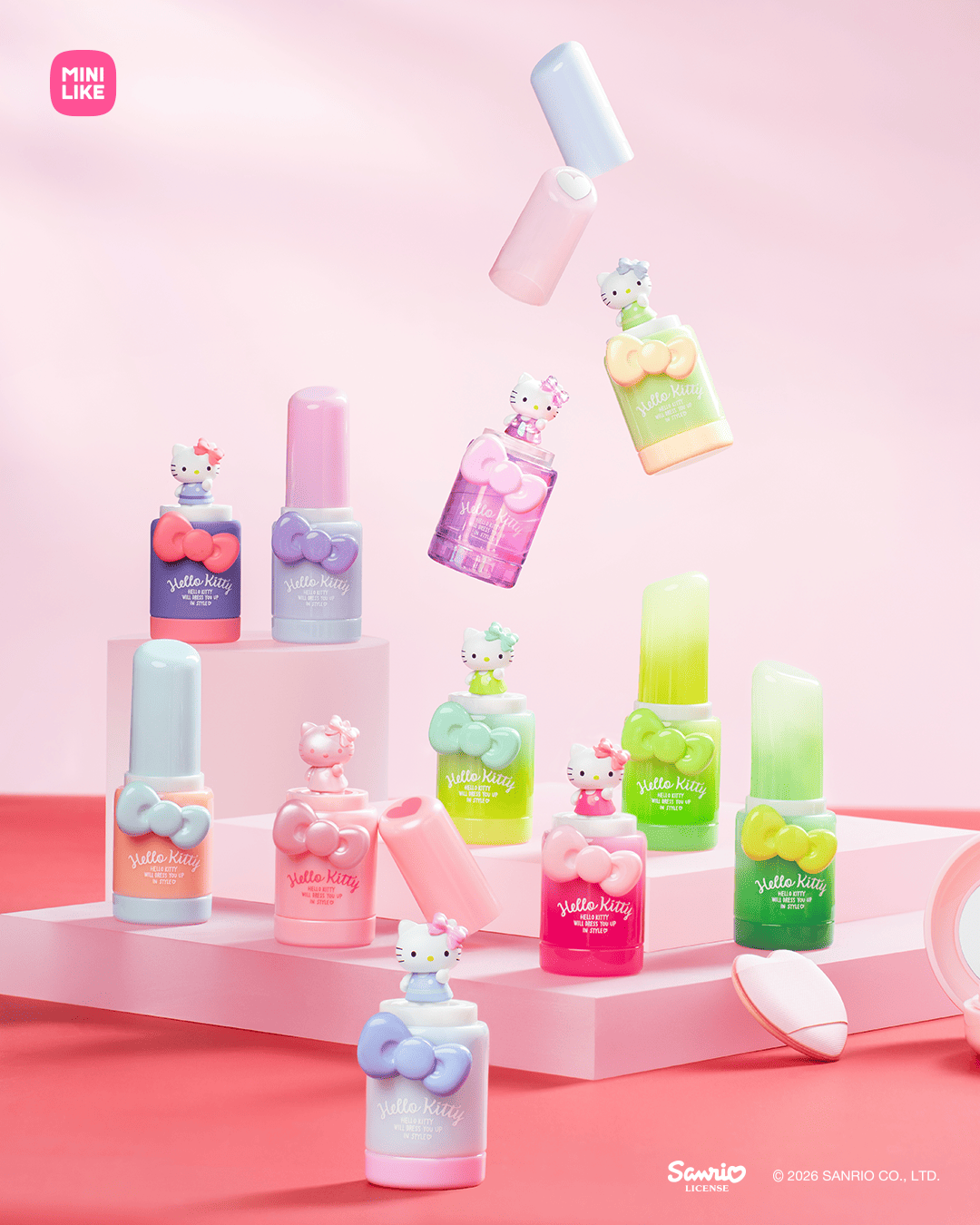 【際洋文化】Hello Kitty Style悸動亮相系列趣粒, , large