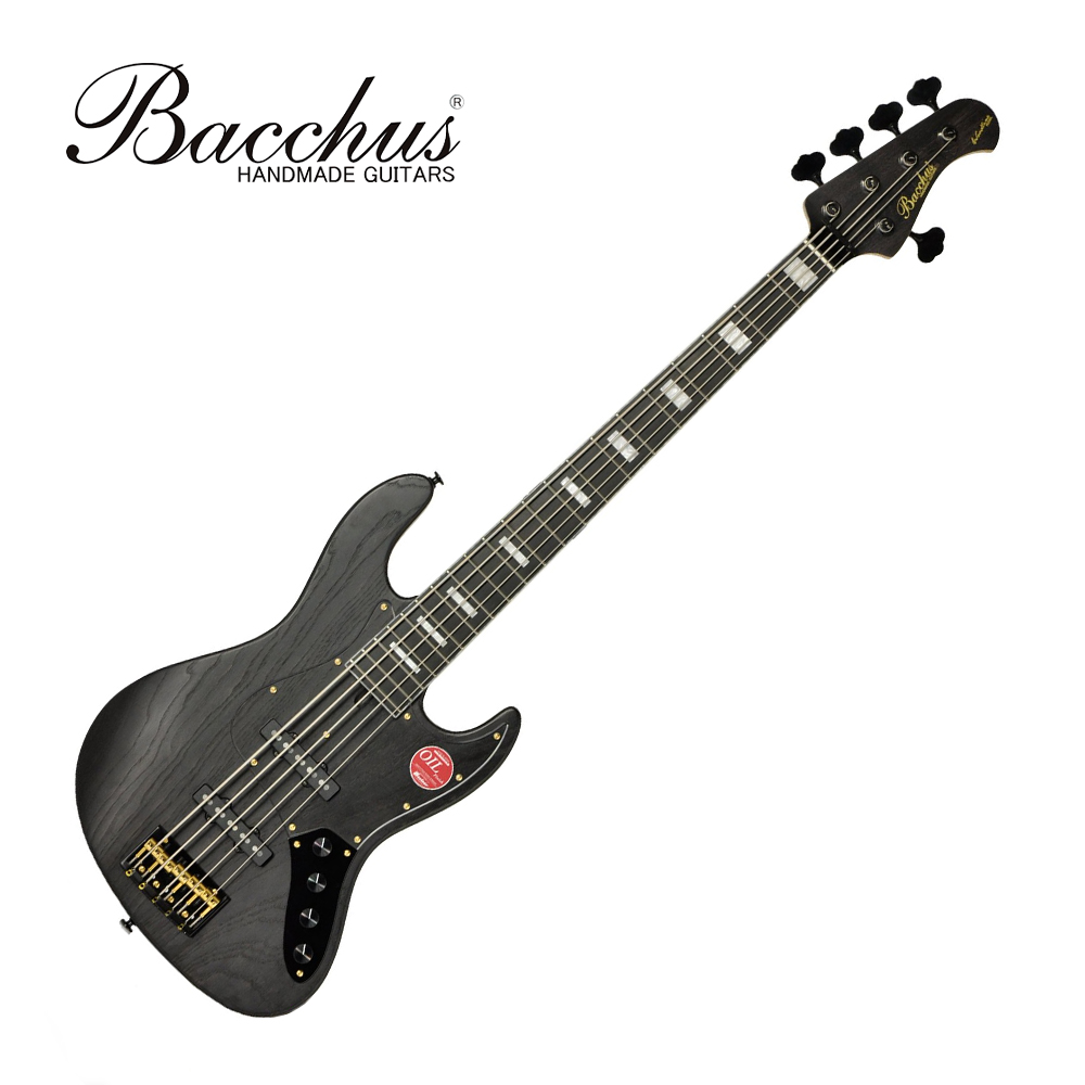 Bacchus WOODLINE517 AC BGP BLK/OIL 五弦貝斯 黑金特別版, , large