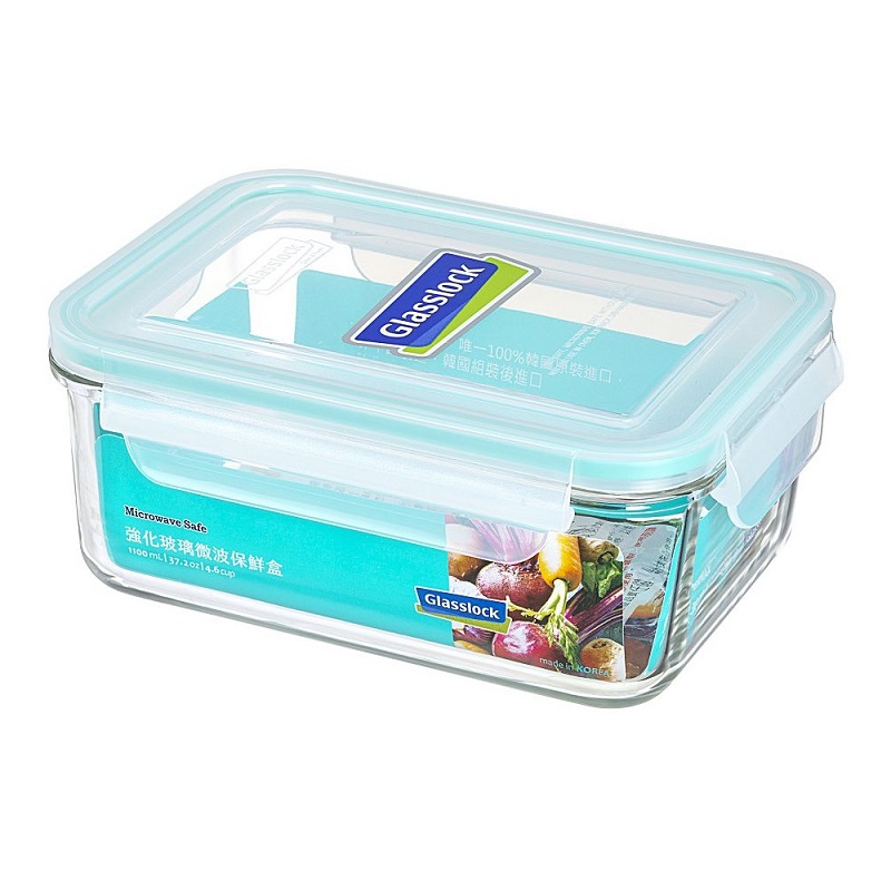 GlassLock Long Glass Crisper, , large