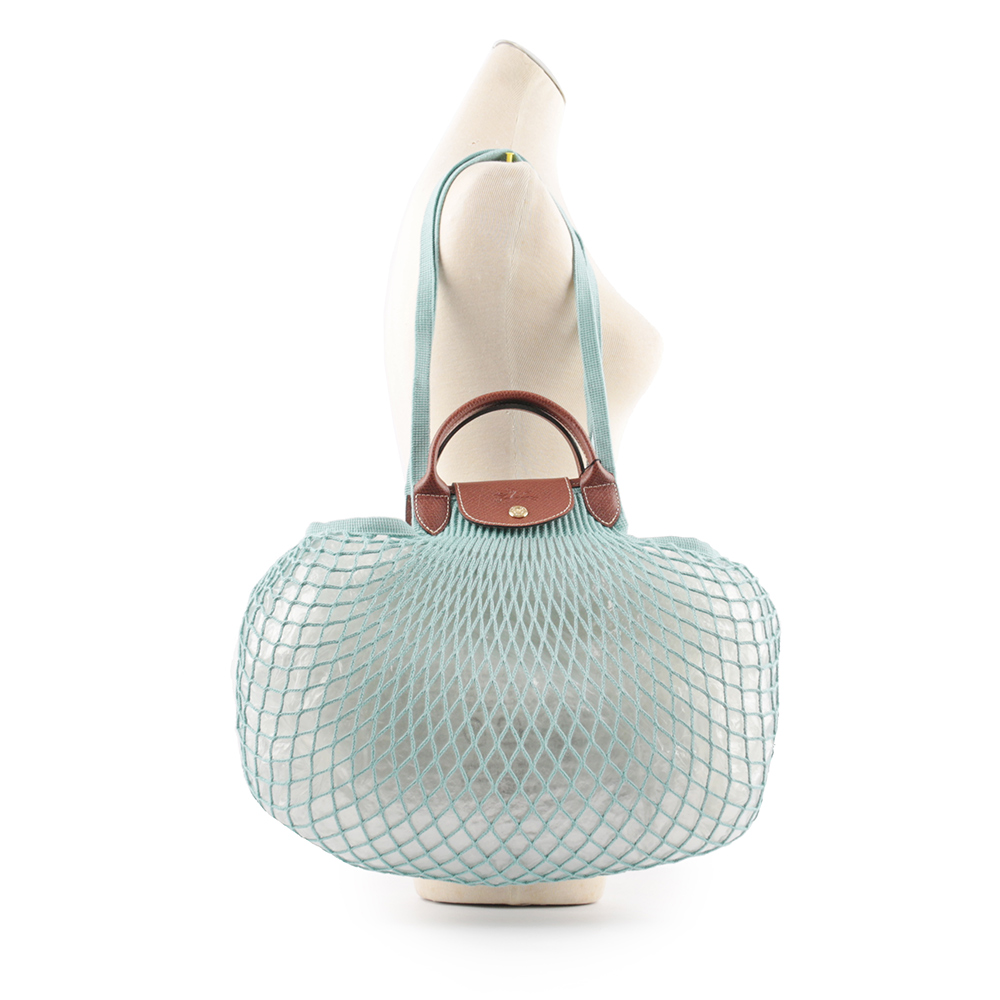 LONGCHAMP LE PLIAGE FILET 二用漁網包/潟湖藍, , large