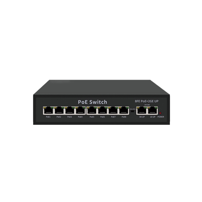 昌運監視器 HBS-8FE-2GES 8埠 10/100M FE PoE 網路交換機 交換器(以PSW-082FE-AI替代出貨), , large