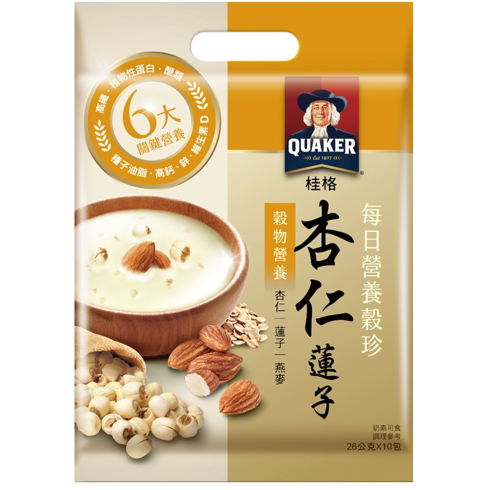 桂格每日營養穀珍 杏仁蓮子, , large