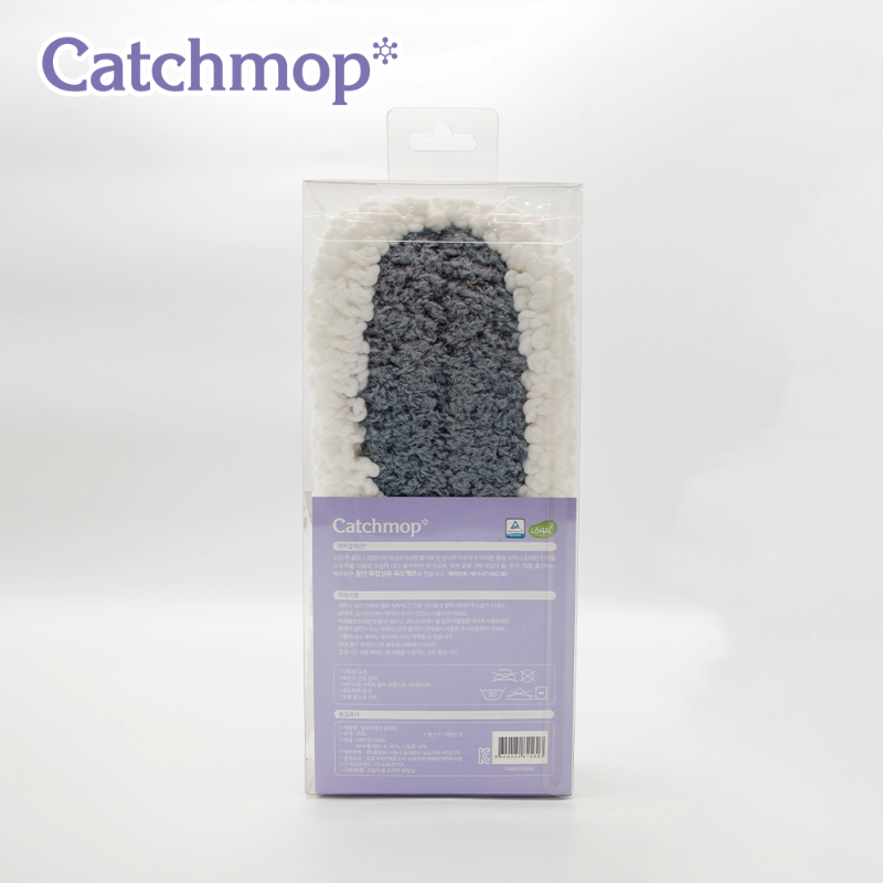 【THE LOEL】Catchmop  韓國神奇可換底加厚清潔拖鞋(斑馬紋), , large