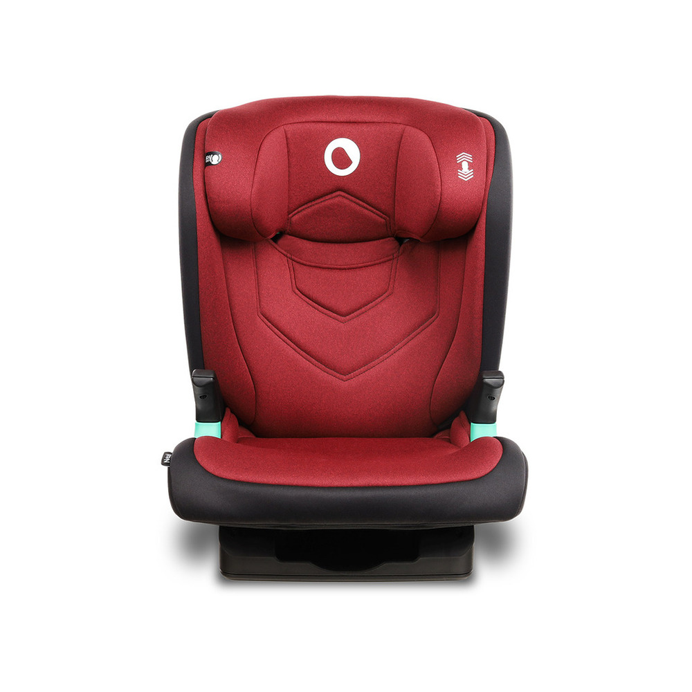 【Lionelo】3~12歲ISOFIX成長型輔助汽座 Neal 勃根地酒紅  (ISOFIX/安全帶兩用 成長座椅 R129 I-size), , large