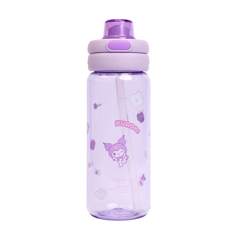 HOUSUXI雙飲彈蓋水瓶650ml, , large