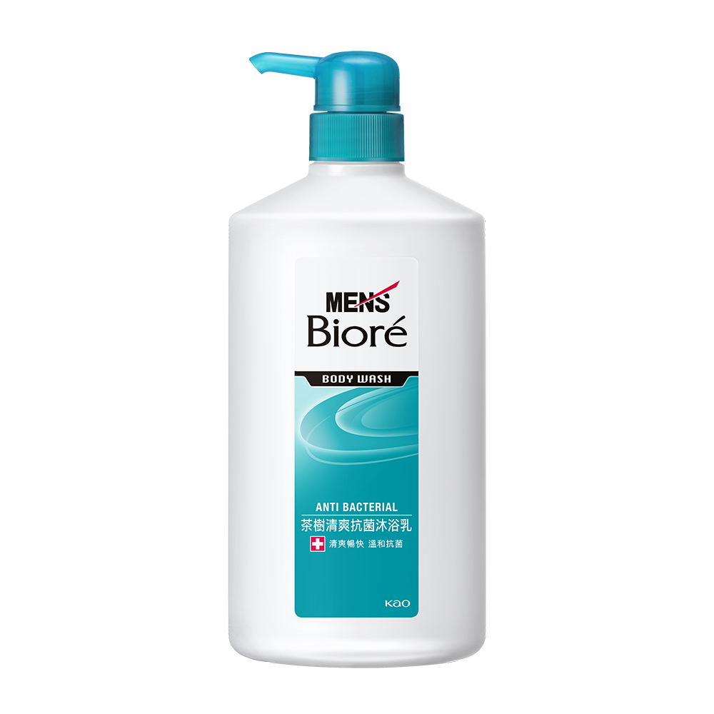 Mens Biore 沐浴乳-茶樹清爽, , large