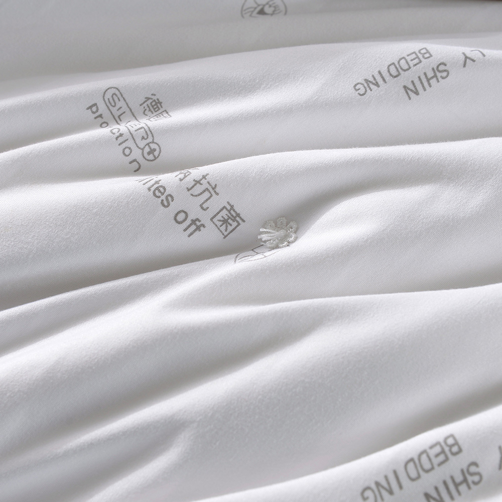 【Betrise】antibacterial upgrade German silver ion anti-bacterial 100% natural handmade long fiber silk quilt (Double 6x7 feet), , large