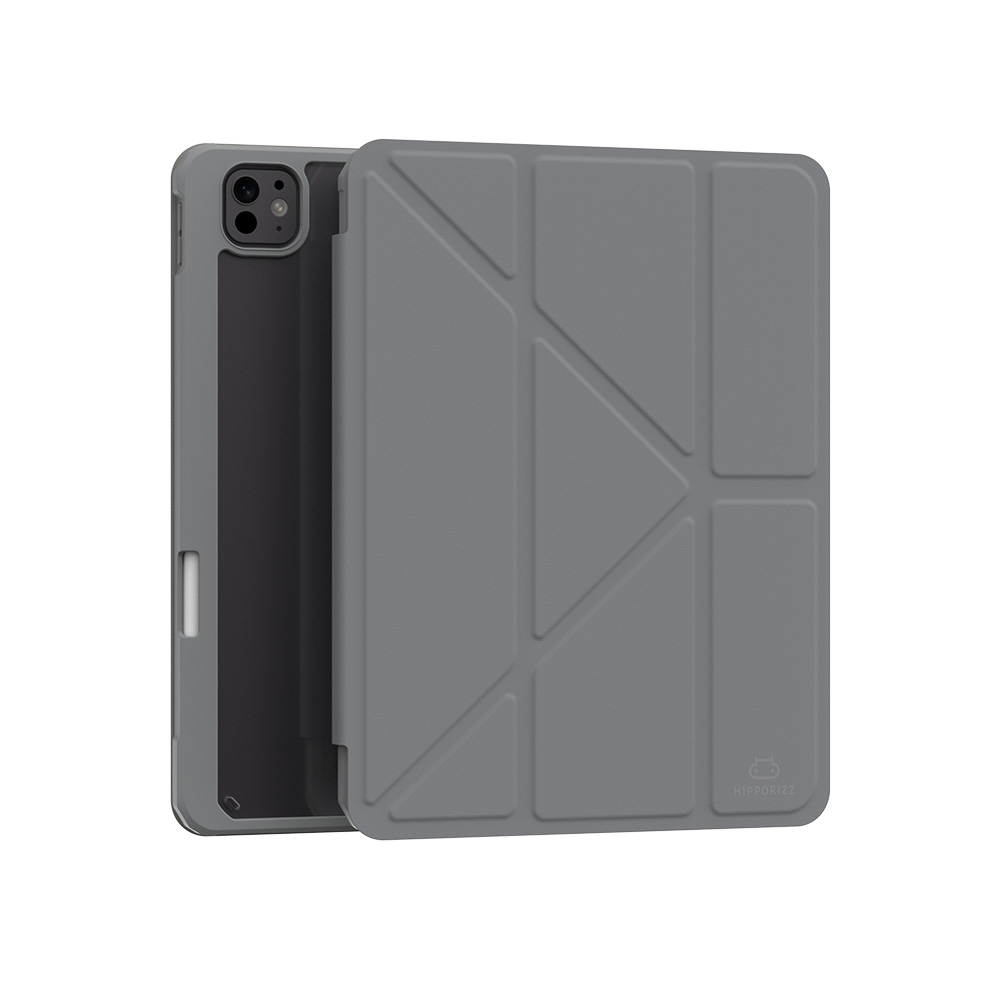 【HIPPORIZZ】iPad Pro 11吋 (2024/2025) Origo 晶透筆槽防摔殼 大象藍色, , large