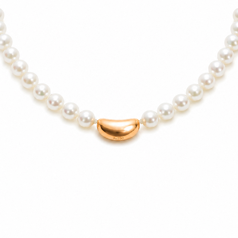 【A'jane】 18K玫瑰金 晨曦之珠 珍珠手鍊 A052409-003, , large
