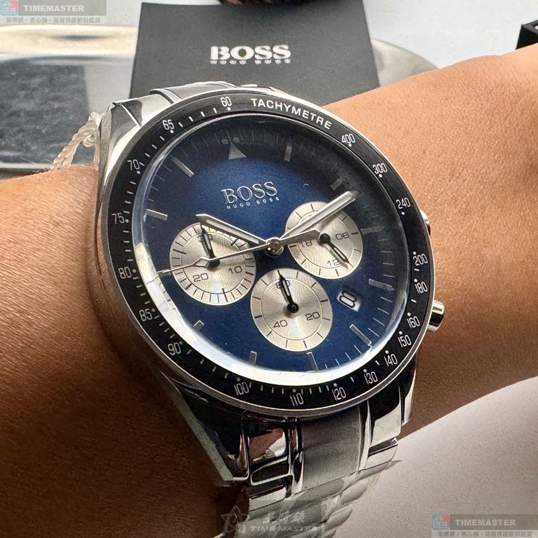 [TIMEMASTER] BOSS watch, 44mm, HB1513630, , large