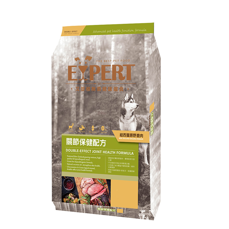 【Expert 艾思柏】無穀犬食6kg-關節保健配方（原野鹿肉）, , large