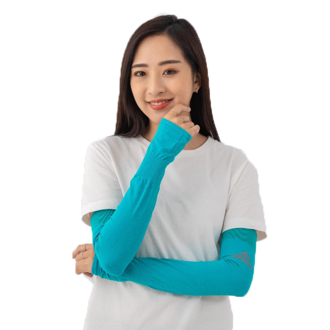 貝柔MIT台灣製高效涼感防蚊抗UV袖套-反光款 丈青(加大款), , large