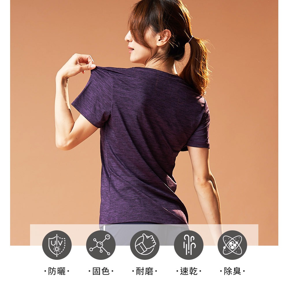 Kaepa女運動機能衣 胸前印花 KA2103, , large