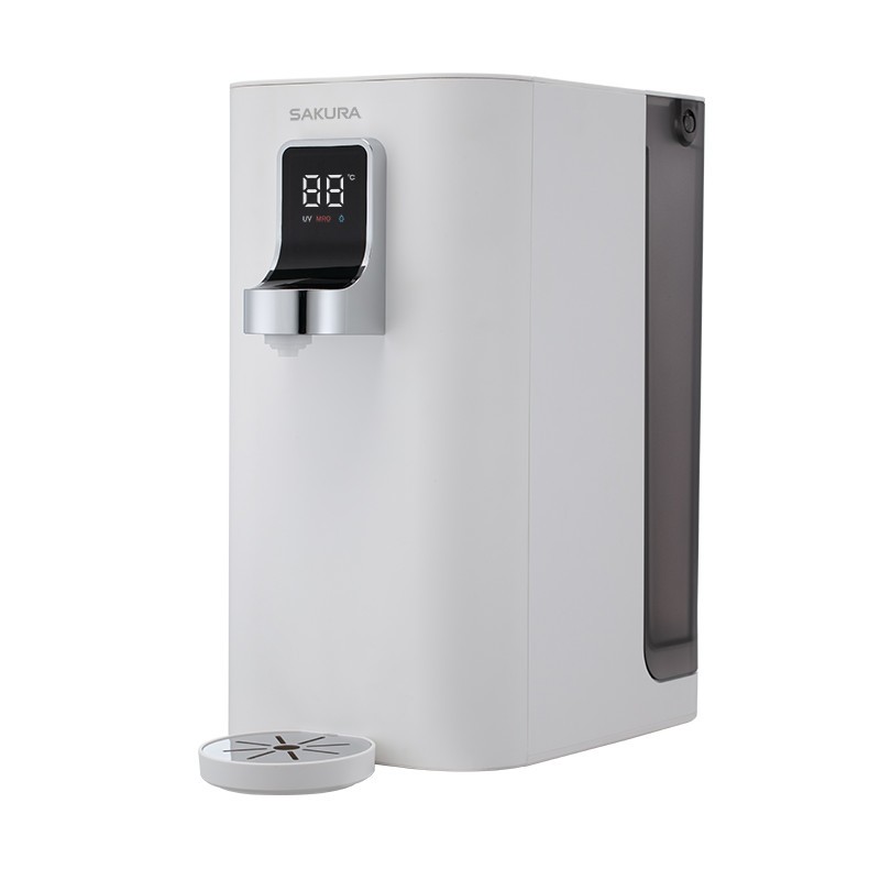 【麗水生活】SAKURA 櫻花 雙溫RO淨熱飲水機 P5530W/P5530B 桌上型 雙溫觸控式飲水機｜RO淨飲一體, , large