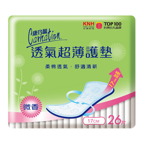 康乃韾超薄透氣護墊加長微香, , large
