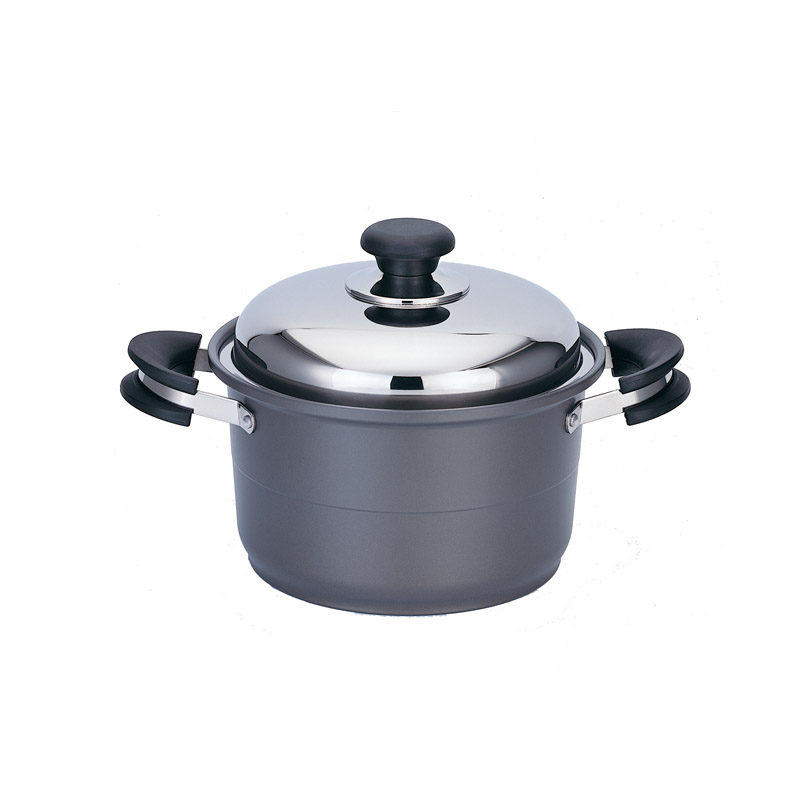 PEARL HORSE Deep Titanium Alloy Double Handle Pot &ndash; JA-A-009-024, , large