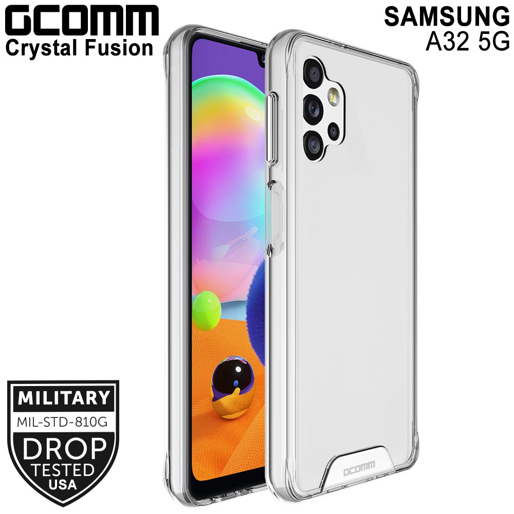 GCOMM Galaxy A32 5G 晶透軍規防摔殼 Crystal Fusion, , large