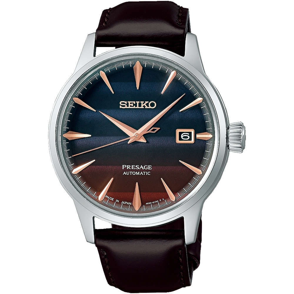 SEIKO 精工 PresageSTAR BAR 紫色日落聯名機械錶 SRPK75J1/4R35-06F0P, , large