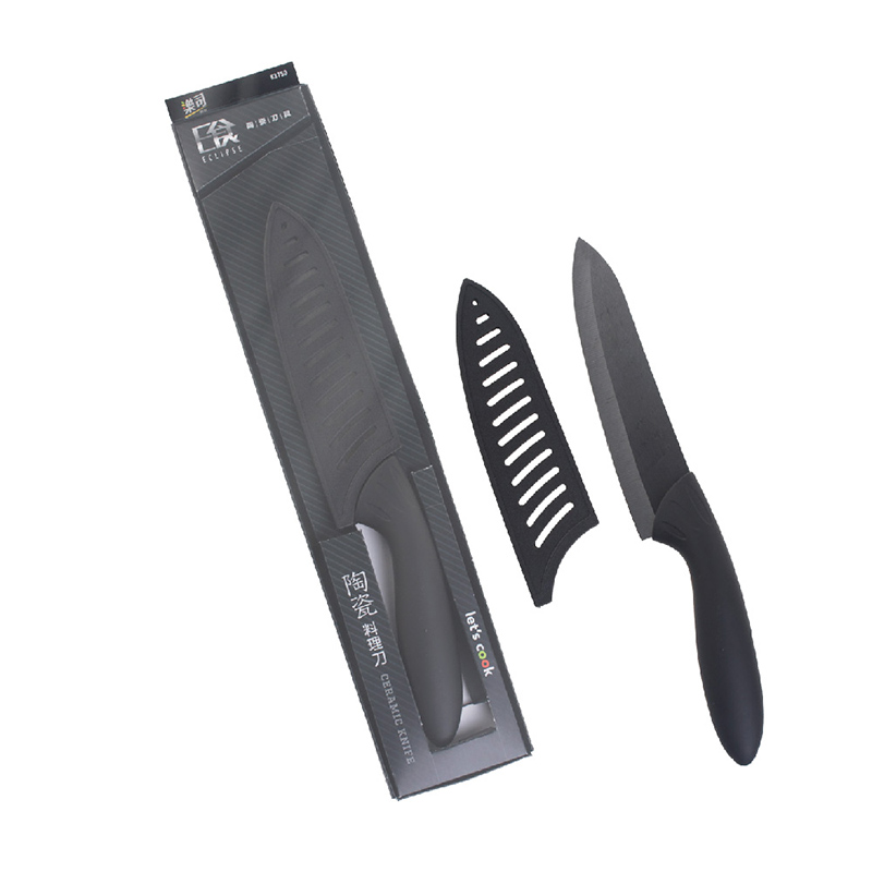 CERAMIC CHEF KNIFE BLACK ZIRCONIUM, , large