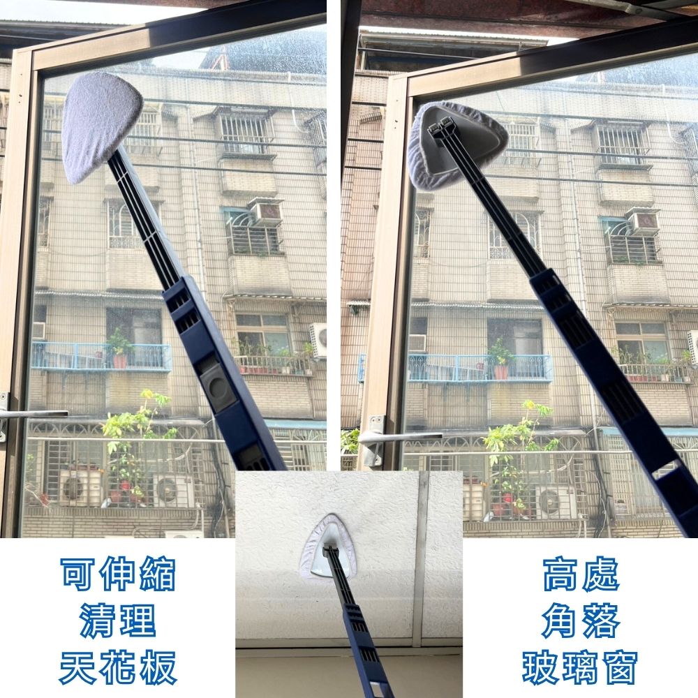 GS MALL 台灣製造 可伸縮角落刷 玻璃刷 角落刷 清潔刷 角落清潔刷 角落清理 可伸縮清潔刷, , large