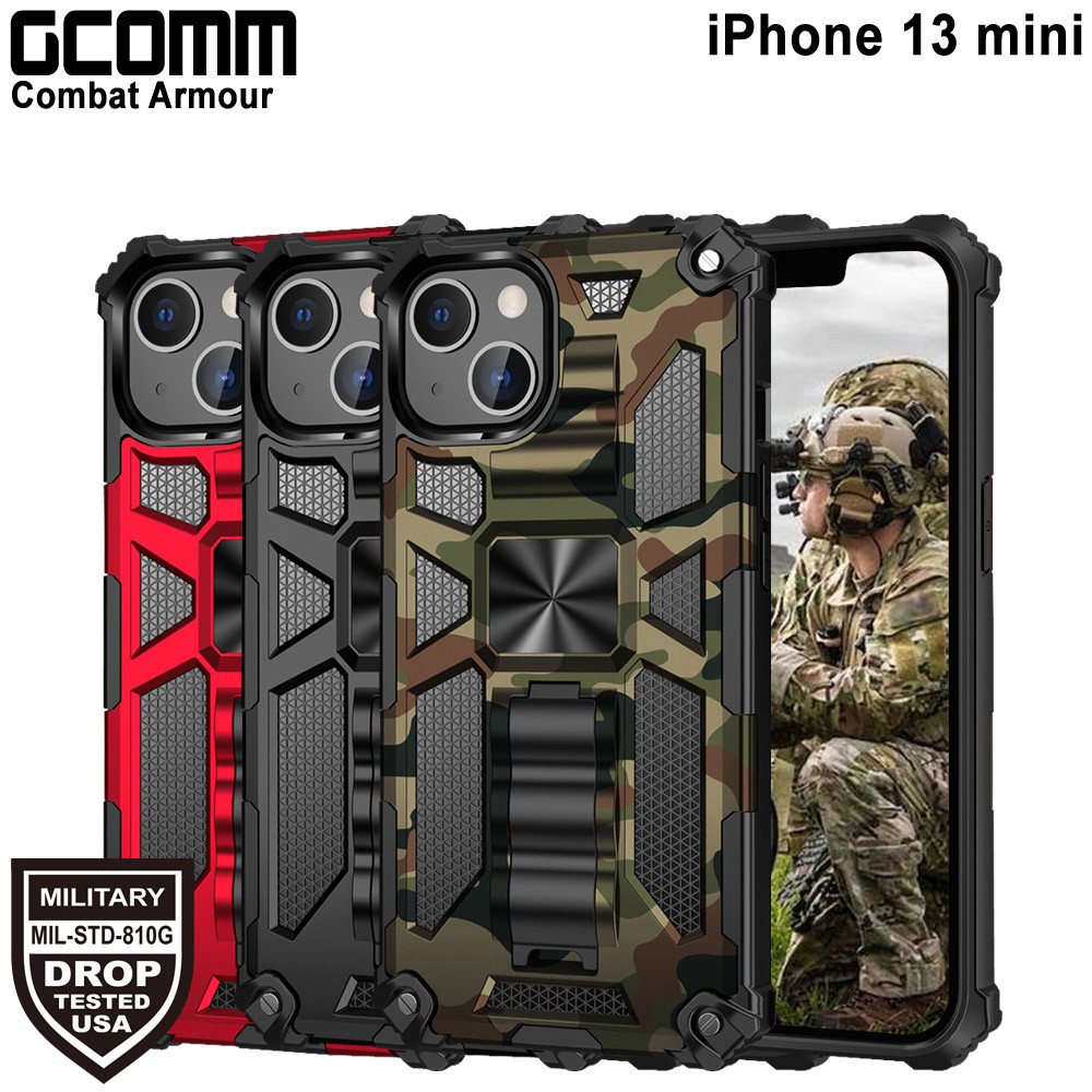 GCOMM iPhone 13 mini 軍規戰鬥盔甲保護殼 Combat Armour, , large