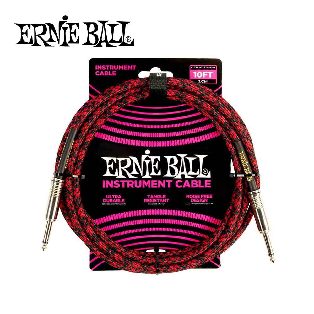 Ernie Ball P06394 Cable Braided SS 10ft, , large