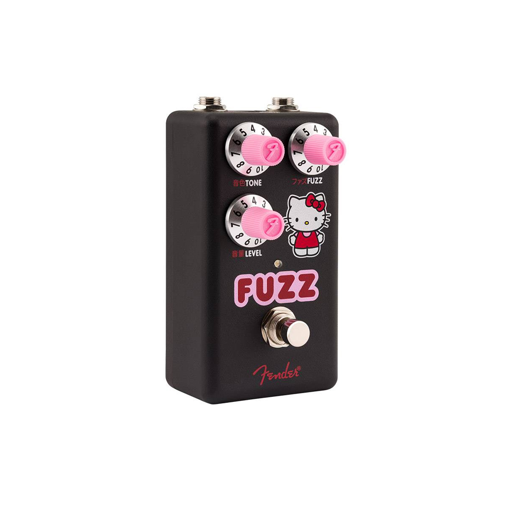 Fender x Hello Kitty Fuzz Pedal Black 聯名效果器, , large
