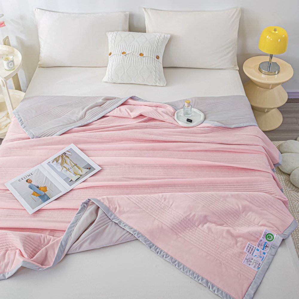 [ Pure Sleep ] Cooling Ice Silk Blanket, , large