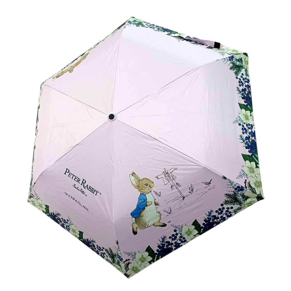 【世豐】Peter Rabbit 比得兔輕量雨傘-浪漫高雅粉, , large