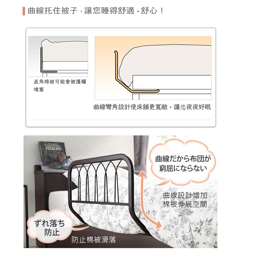 【HomeMax】40cm高床邊護欄/鐵線設計/床靠架/床圍/扶手/防跌落/兒童/年長者★日本設計台灣製造●, , large