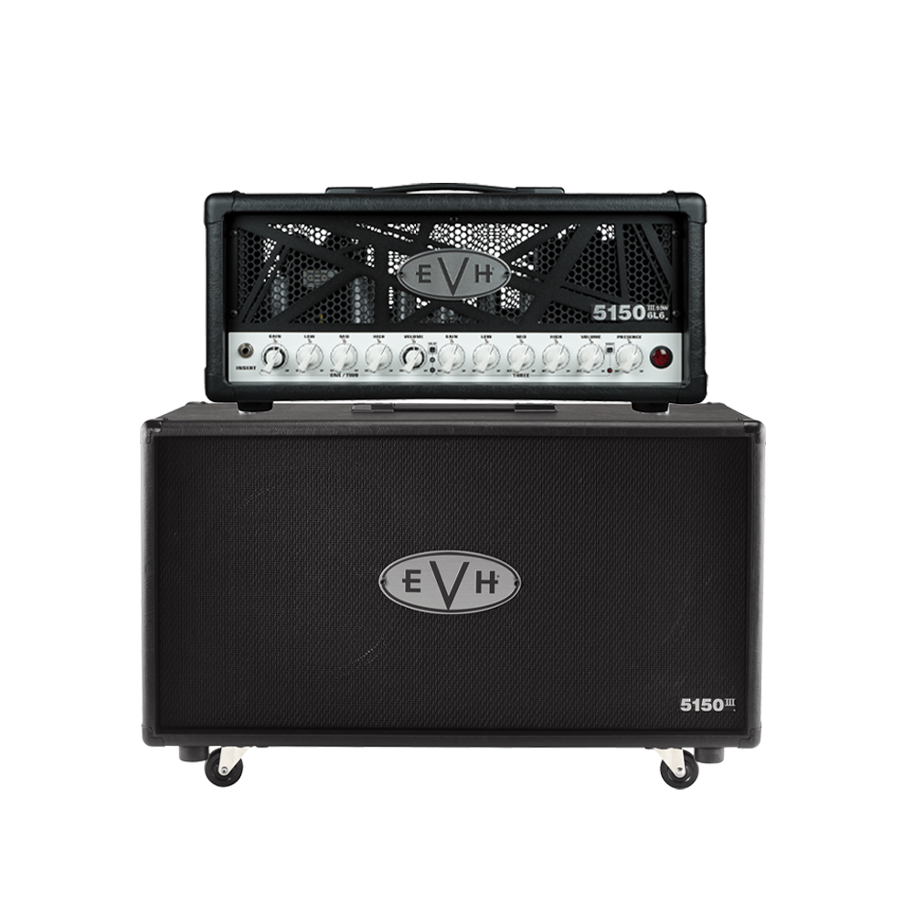 EVH 5150III 50W 6L6 黑色 120V + 212ST CAB 黑色【敦煌樂器】, , large