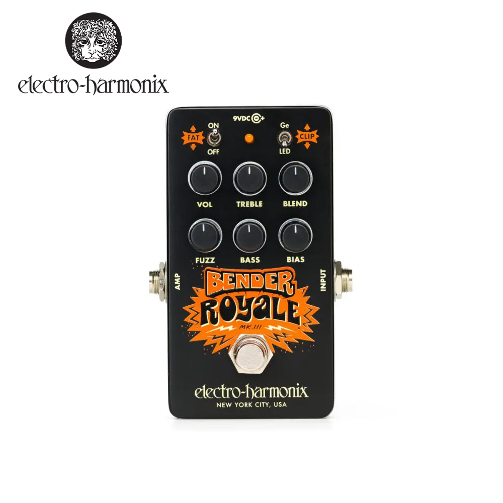 Electro Harmonix Bender Royale Fuzz BLK, , large