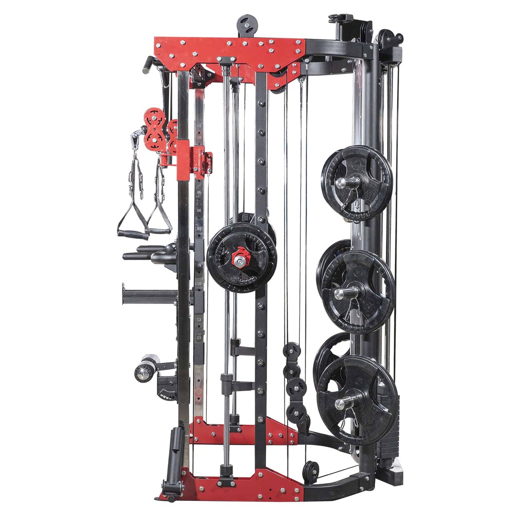 [Body Dynamic] TO-S109 Multifuncion Smith Machine-Red, , large