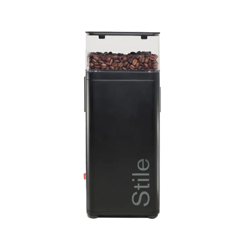 【Rancilio 藍奇里奧】Stile SD 家用咖啡磨豆機（消光黑）｜半自動 手寫黑板 58mm 平刀盤, , large