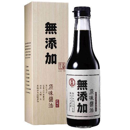 金蘭無添加原味醬油500ml, , large